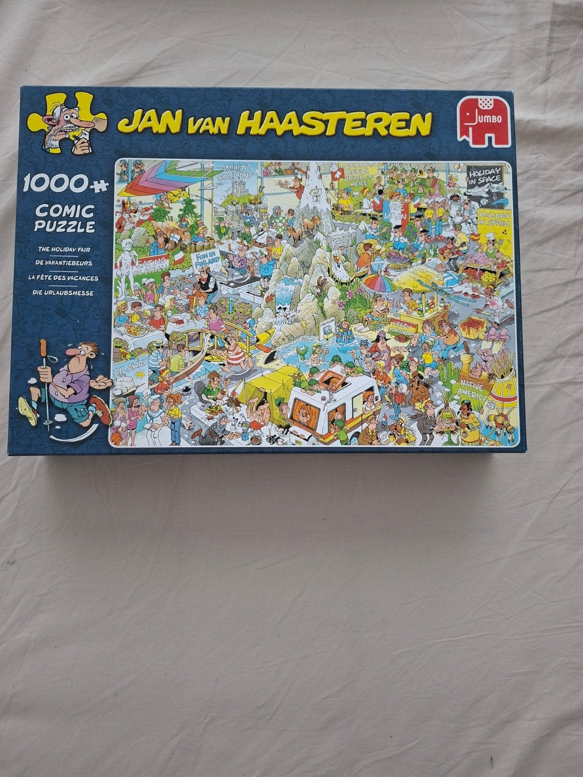Jan van Haasteren 1000 stukjes, Ophalen of Verzenden, 500 t/m 1500 stukjes, Zo goed als nieuw