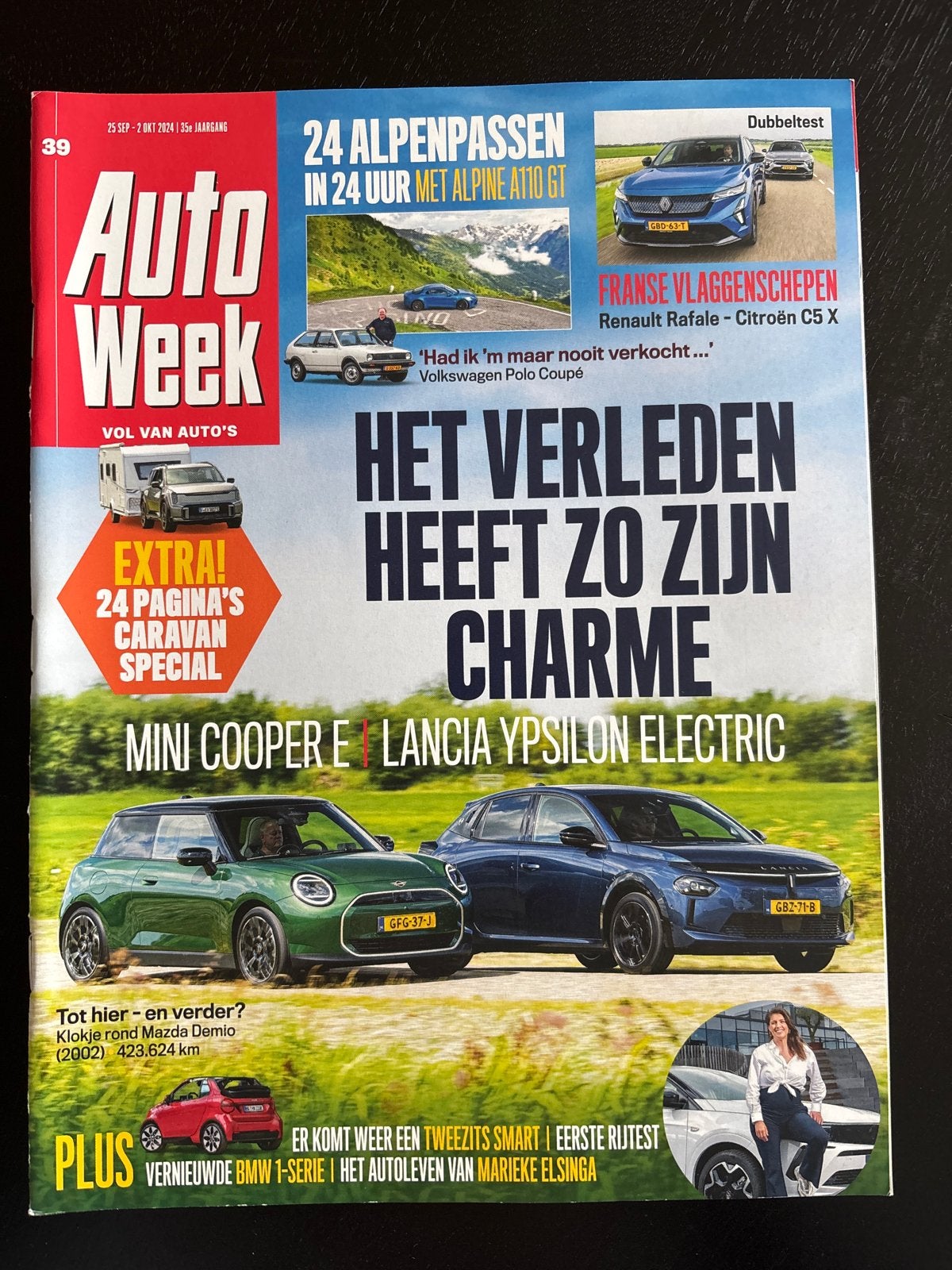 AutoWeek Magazine - Editie 39 (25 sep - 2 okt 2024), Boeken, Ophalen of Verzenden, Nieuw, Algemeen