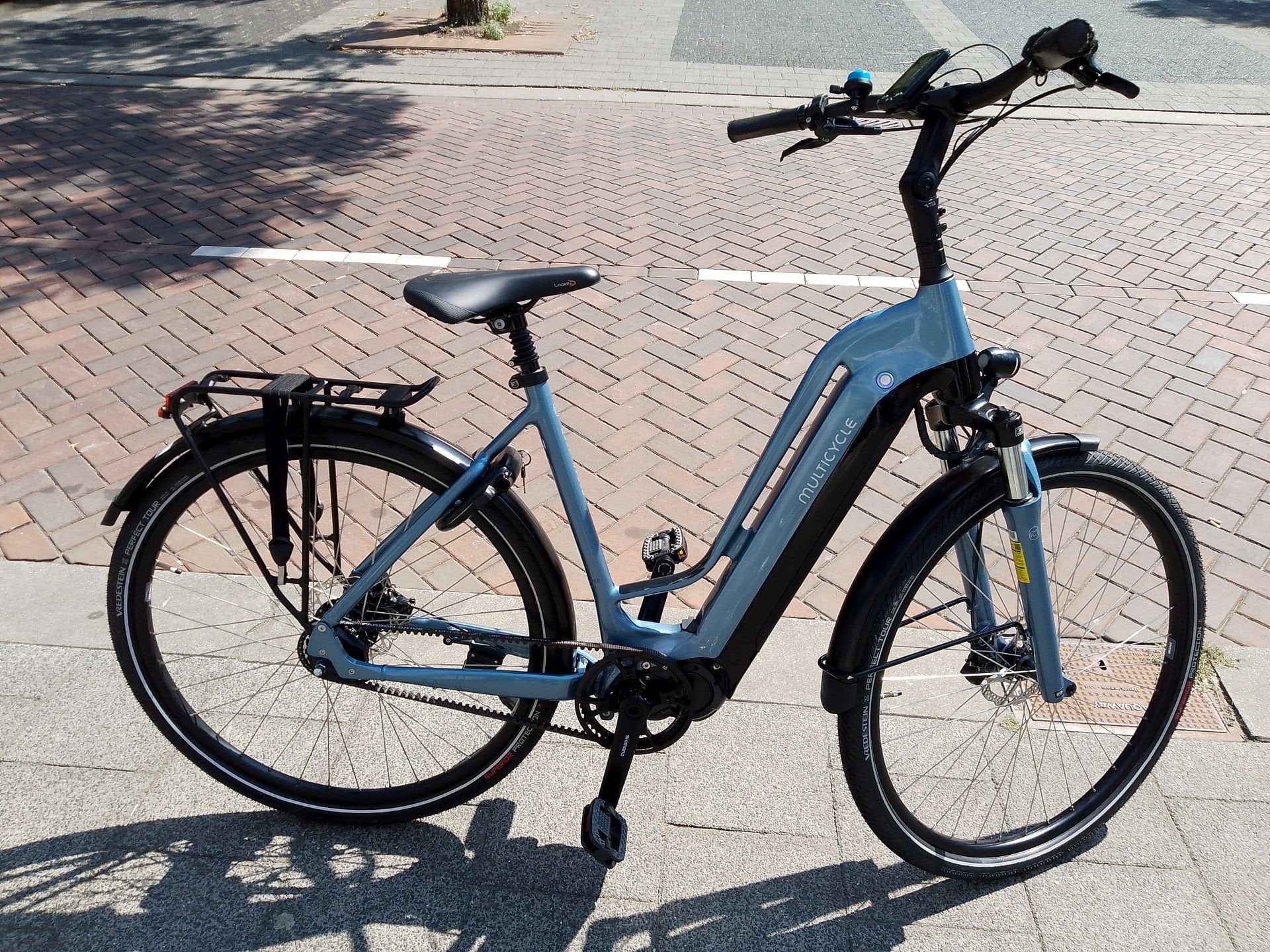 Multicycle Legacy d53 elektrische fiets mid.motor+belt zgan, Overige merken, -, -, Zo goed als nieuw