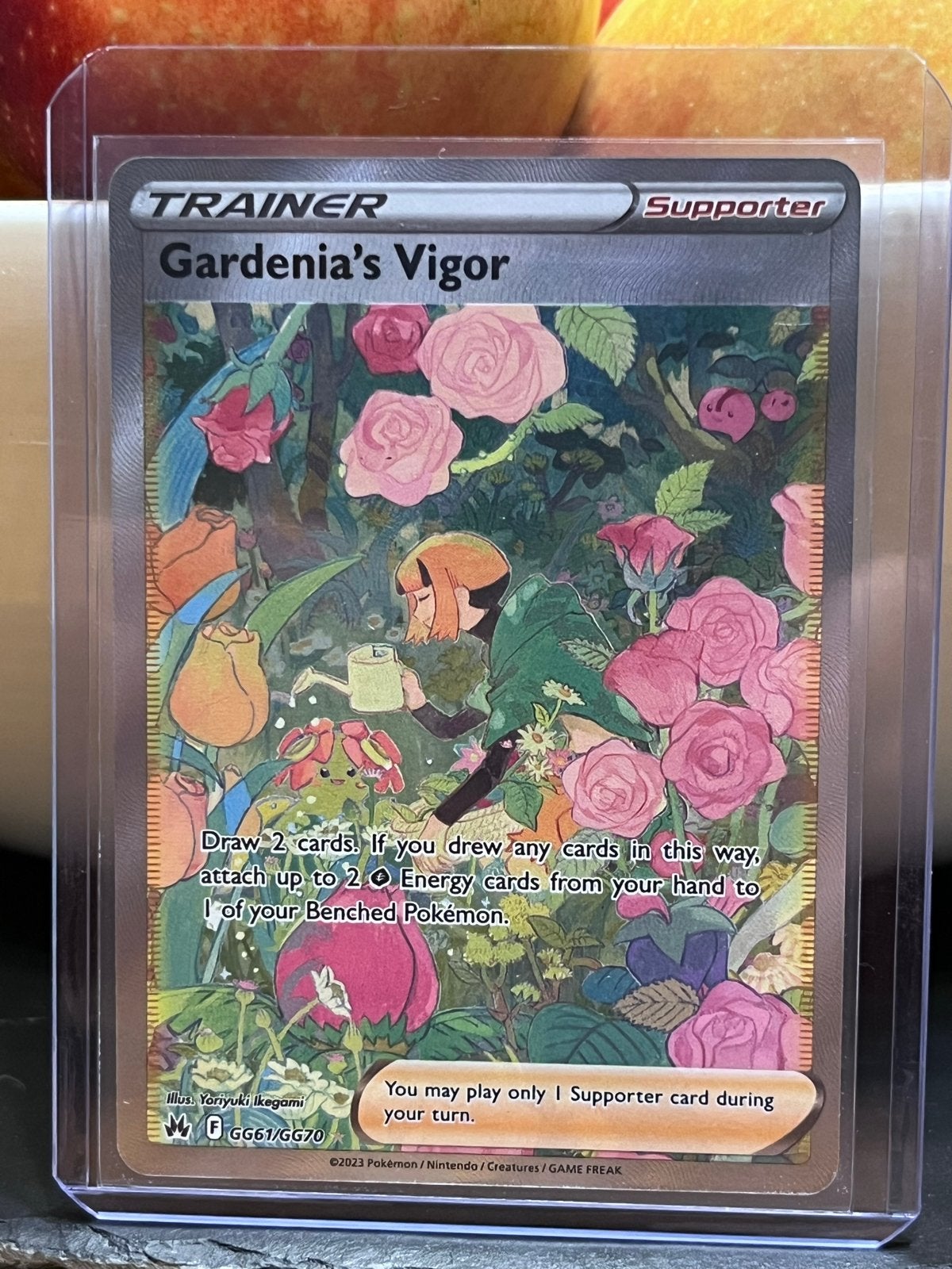 Gardenia's Vigor Pokémon kaart GG61/GG70 Crown Zenith NM, Ophalen of Verzenden, Nieuw, Losse kaart