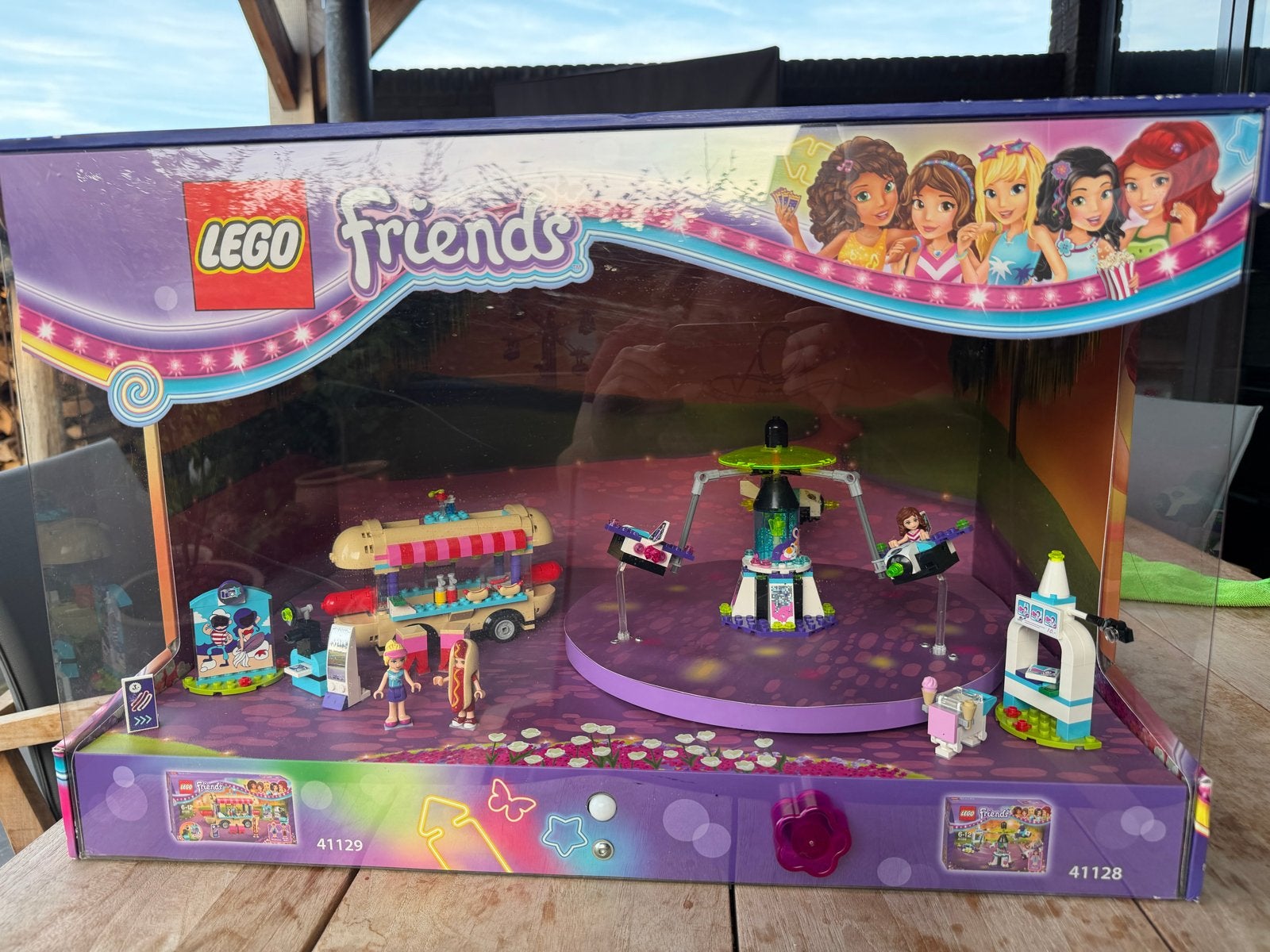 LEGO Friends Kermis Draaimolen met Verlichting, Ophalen, Zo goed als nieuw, Overige merken