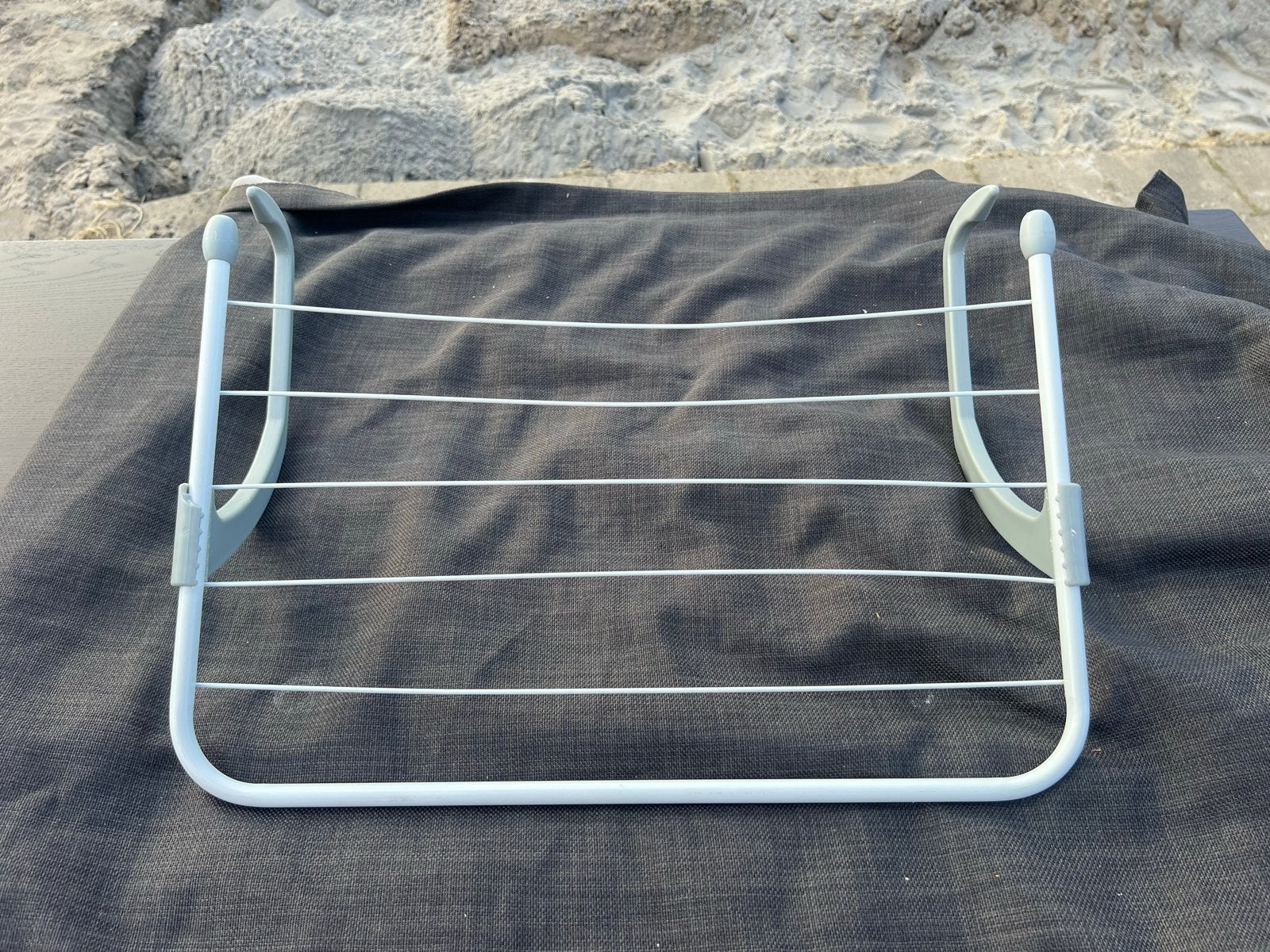 Compact droogrek voor trapgat, balkon of radiator, Ophalen of Verzenden, Gebruikt