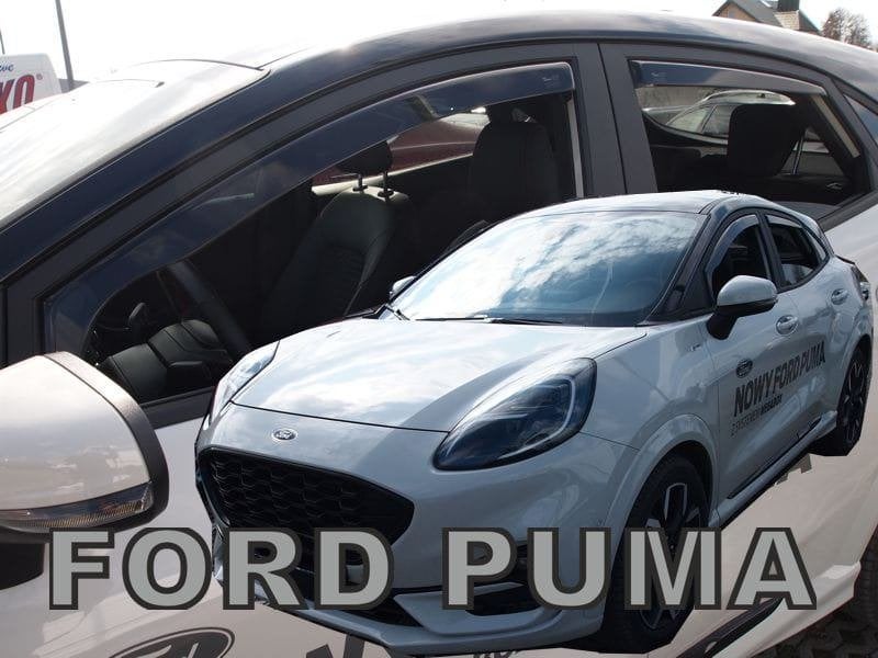 Zijwindschermen ford raamspoilers donker getint oa Puma Ka, Ophalen of Verzenden, Nieuw