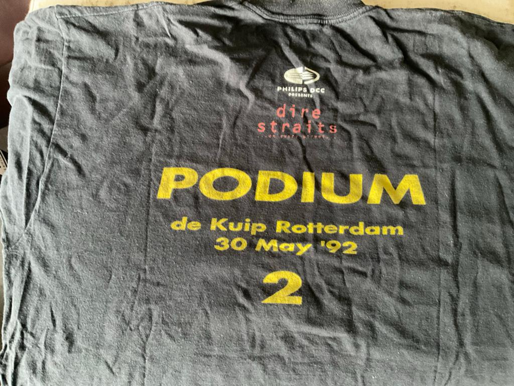 Vintage Dire Straits T-shirt De Kuip 1992, Ophalen of Verzenden, Zo goed als nieuw