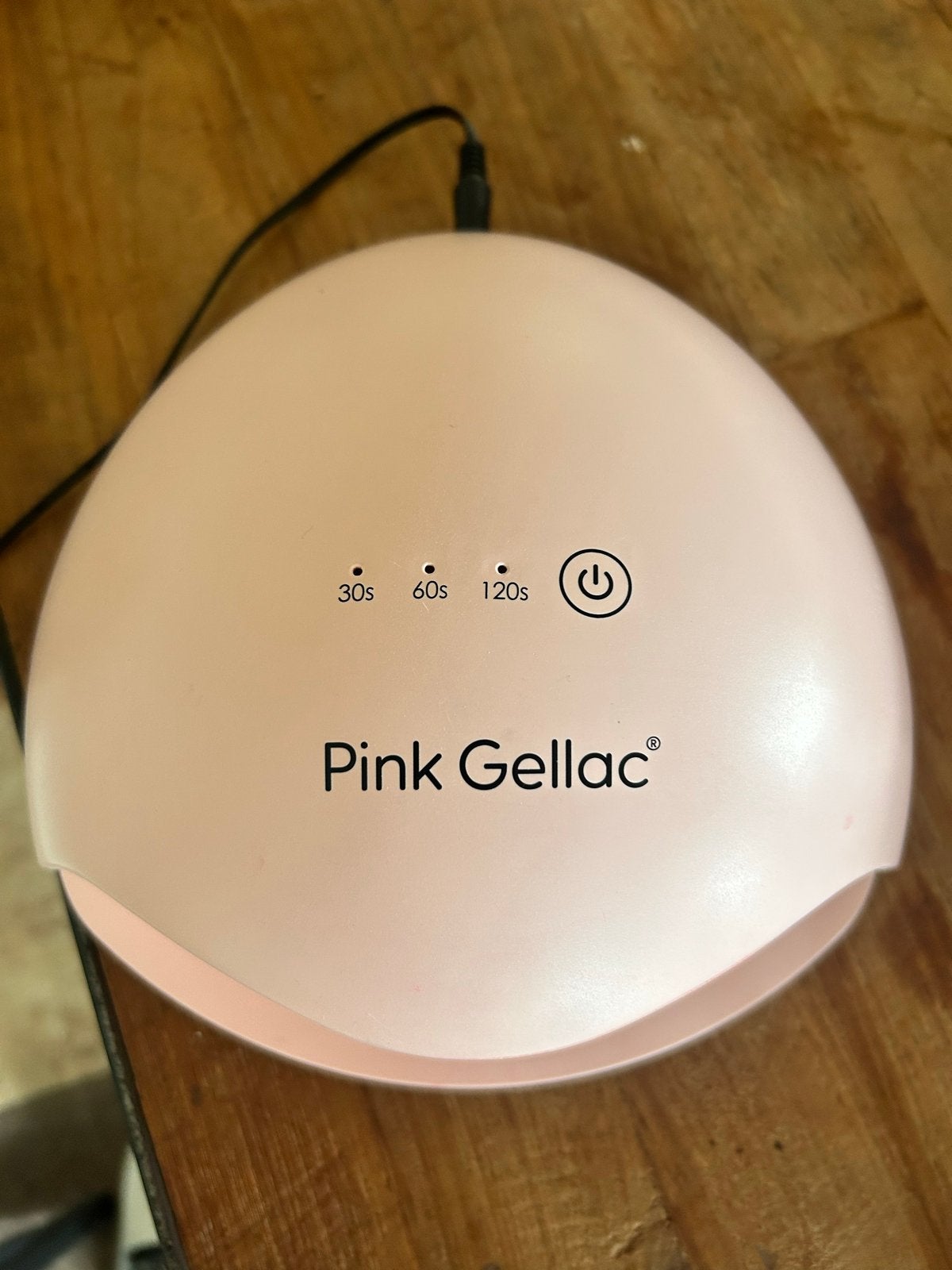 Pink Gellac UV/LED lamp met uitgebreide set nagelproducten, Ophalen of Verzenden, Gebruikt, Overige typen