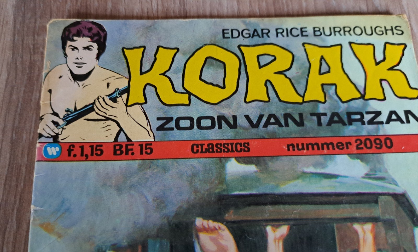 Korak: 'De Jungle-trein', Overige gebieden, Ophalen of Verzenden, Edgar Rice Burroughs, Gelezen