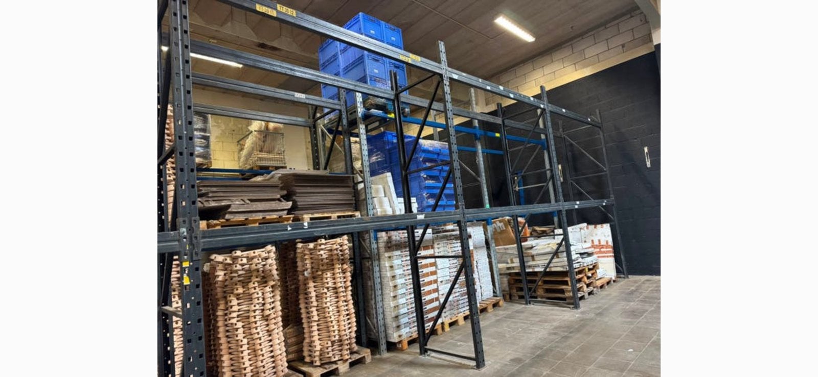 Palletstelling magazijnstelling opslag stelling rek kast ️, Ophalen, 30 tot 80 cm, Gebruikt, Overige typen