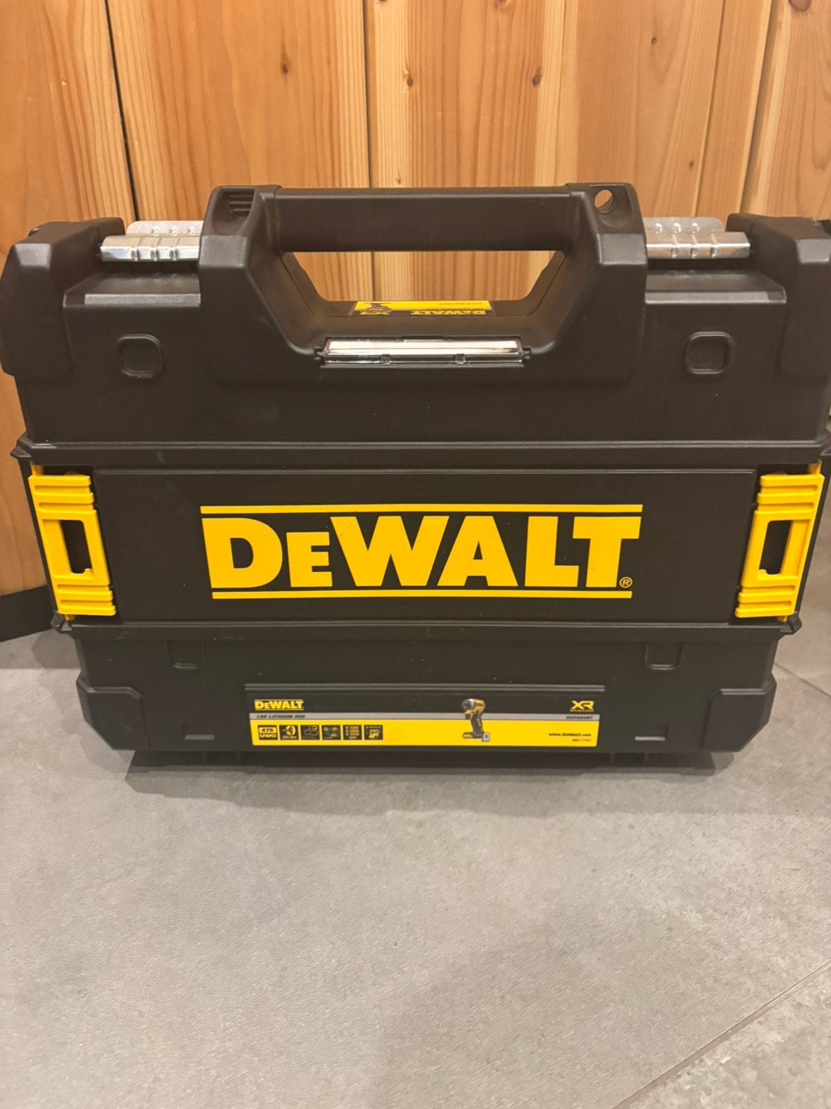 Dewalt Tstak koffer voor DCF850 slagschroefmachine, Ophalen of Verzenden, Zo goed als nieuw