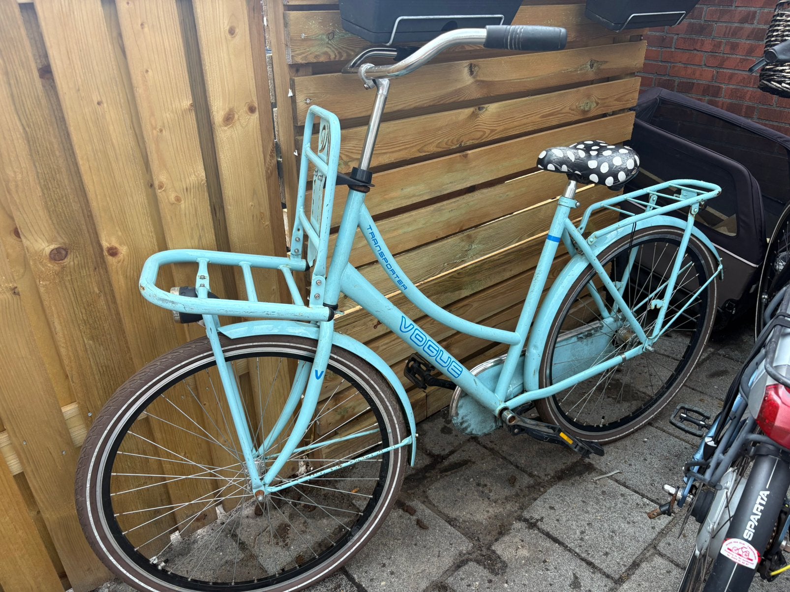 Vogue transporter fiets, Ophalen of Verzenden, Gebruikt, Terugtraprem