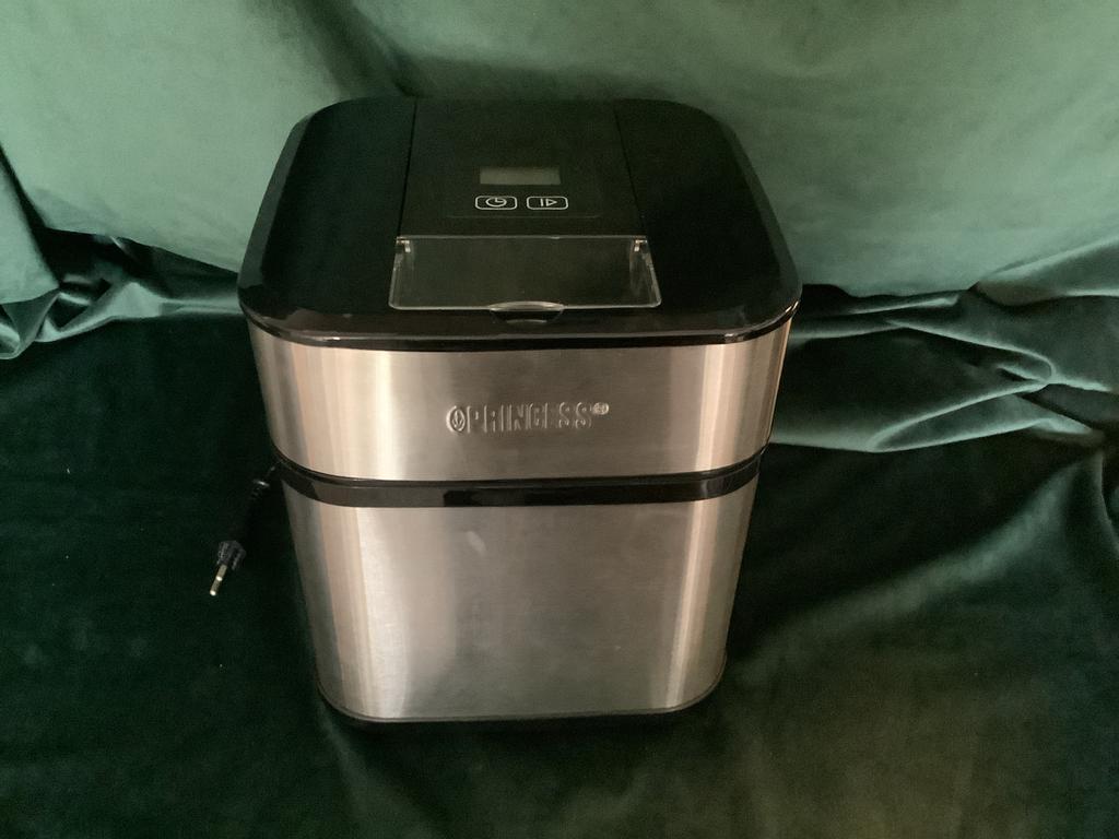 Princess Ijsmachine met uitneembare ijskom 1,5 liter, Witgoed en Apparatuur, IJsmachines, Ophalen, Zo goed als nieuw, Koelelement