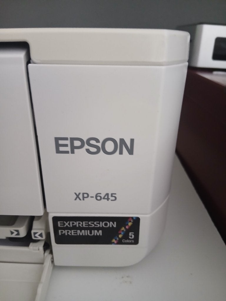 EPSON XP 645, Ophalen, Gebruikt