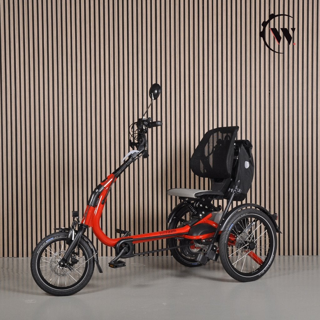 Van Raam Easy Rider Compact Signaalrood Driewieler Fiets, Ophalen, Nieuw, Van Raam
