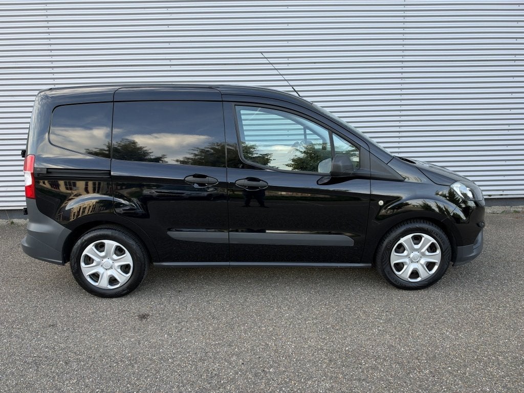 Ford Transit Courier 1.0 Trend 6-Bak NAP Airco 1e Eign. Carp, Dealer onderhouden, Gebruikt, Zwart, Origineel Nederlands