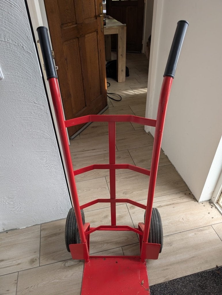 Steekkarretje, 100 liter of meer, Ophalen, Gebruikt, Steekwagen