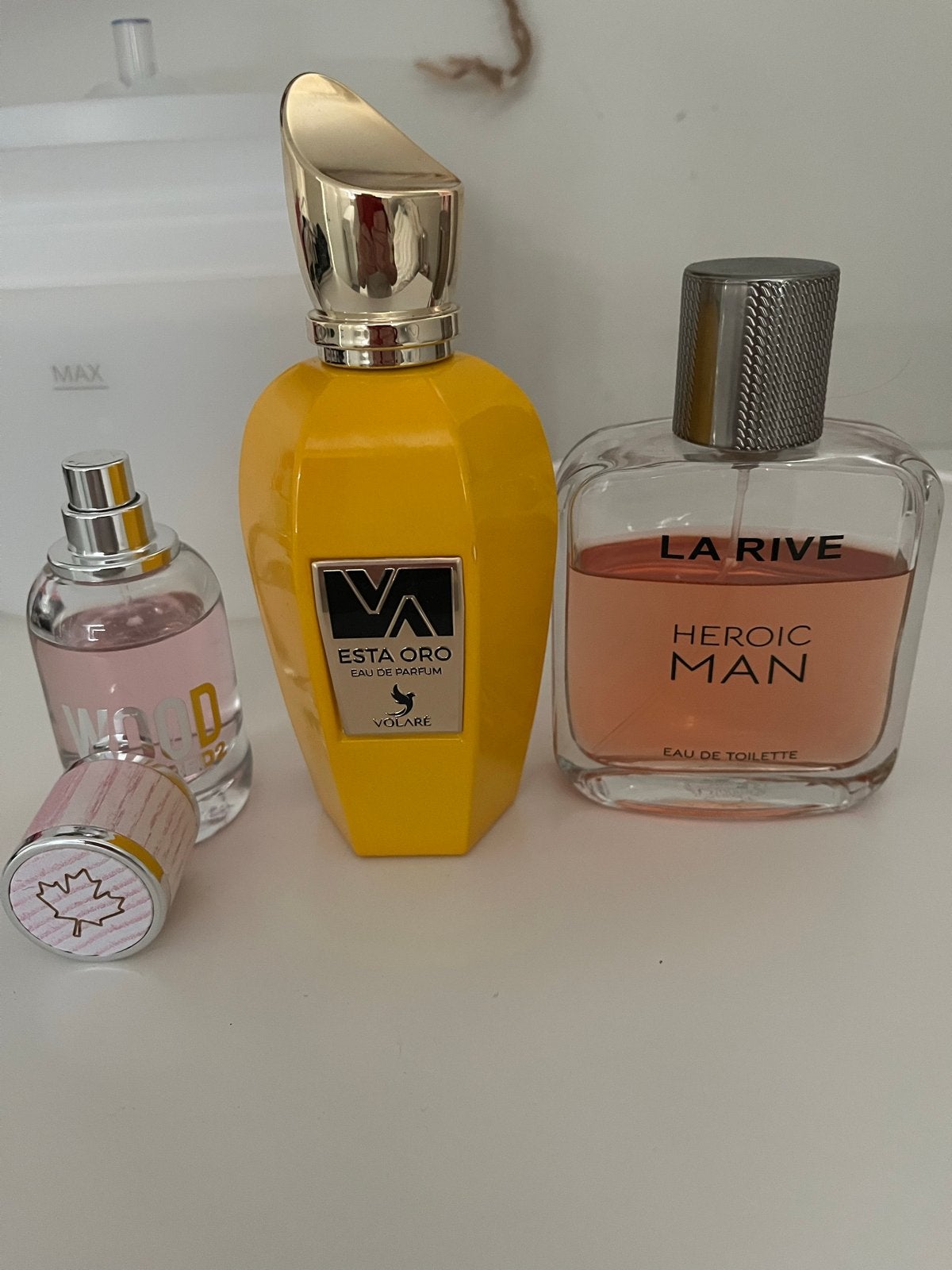 Diverse parfums: Esta Oro, La Rive Heroic Man, onbekend, Ophalen of Verzenden, Gebruikt