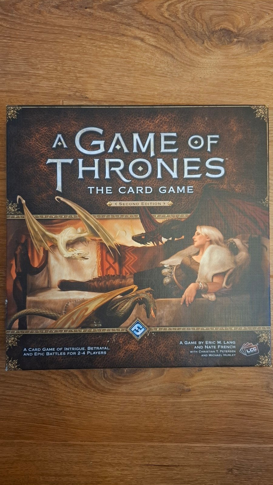 A Game of Thrones: The Card Game (2e editie), Drie of vier spelers, Ophalen of Verzenden, Zo goed als nieuw, Fantasy Flight Games