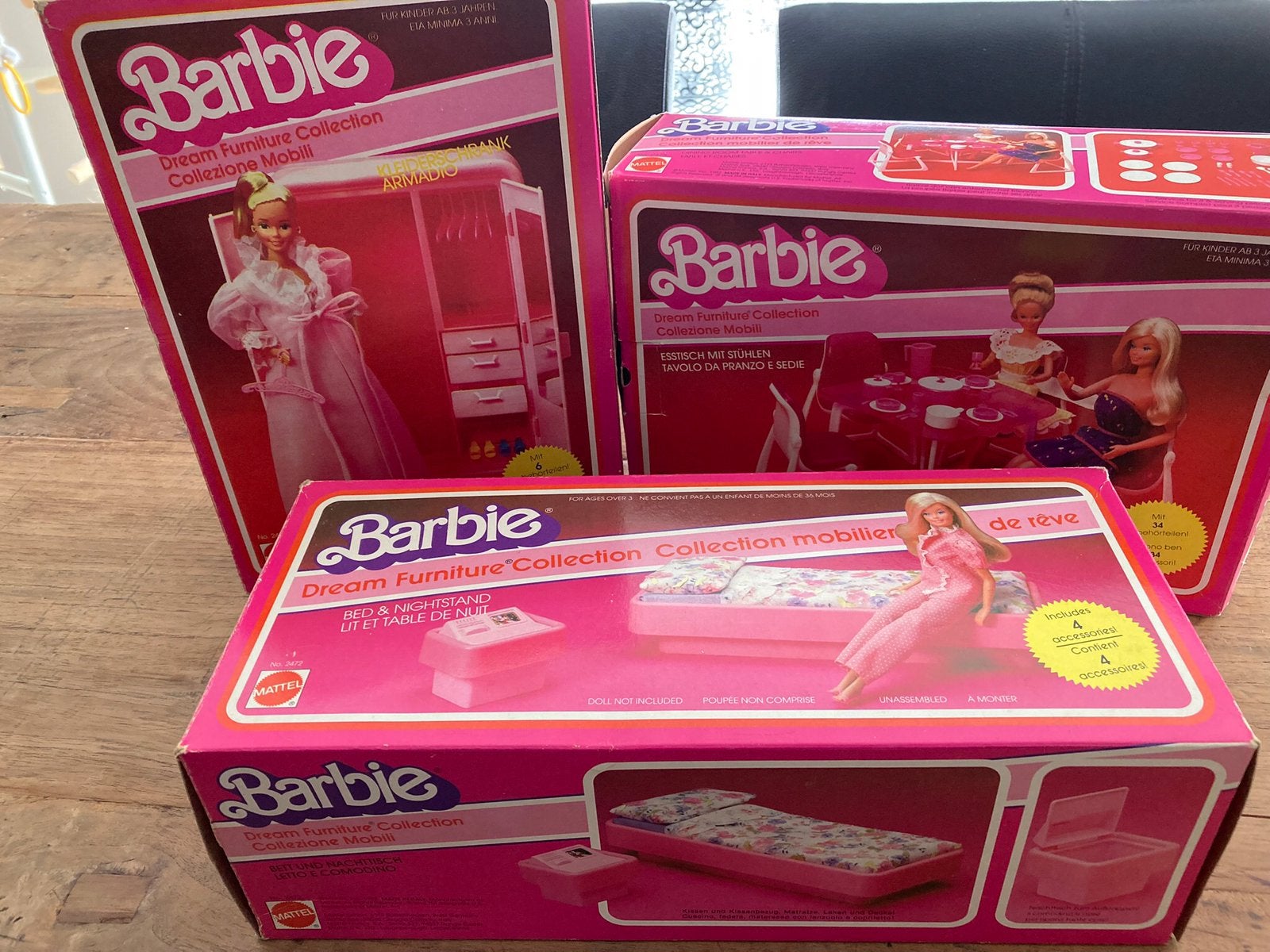Barbie Dream furniture collectie * vintage jaren 80, Ophalen, Gebruikt, Fashion Doll