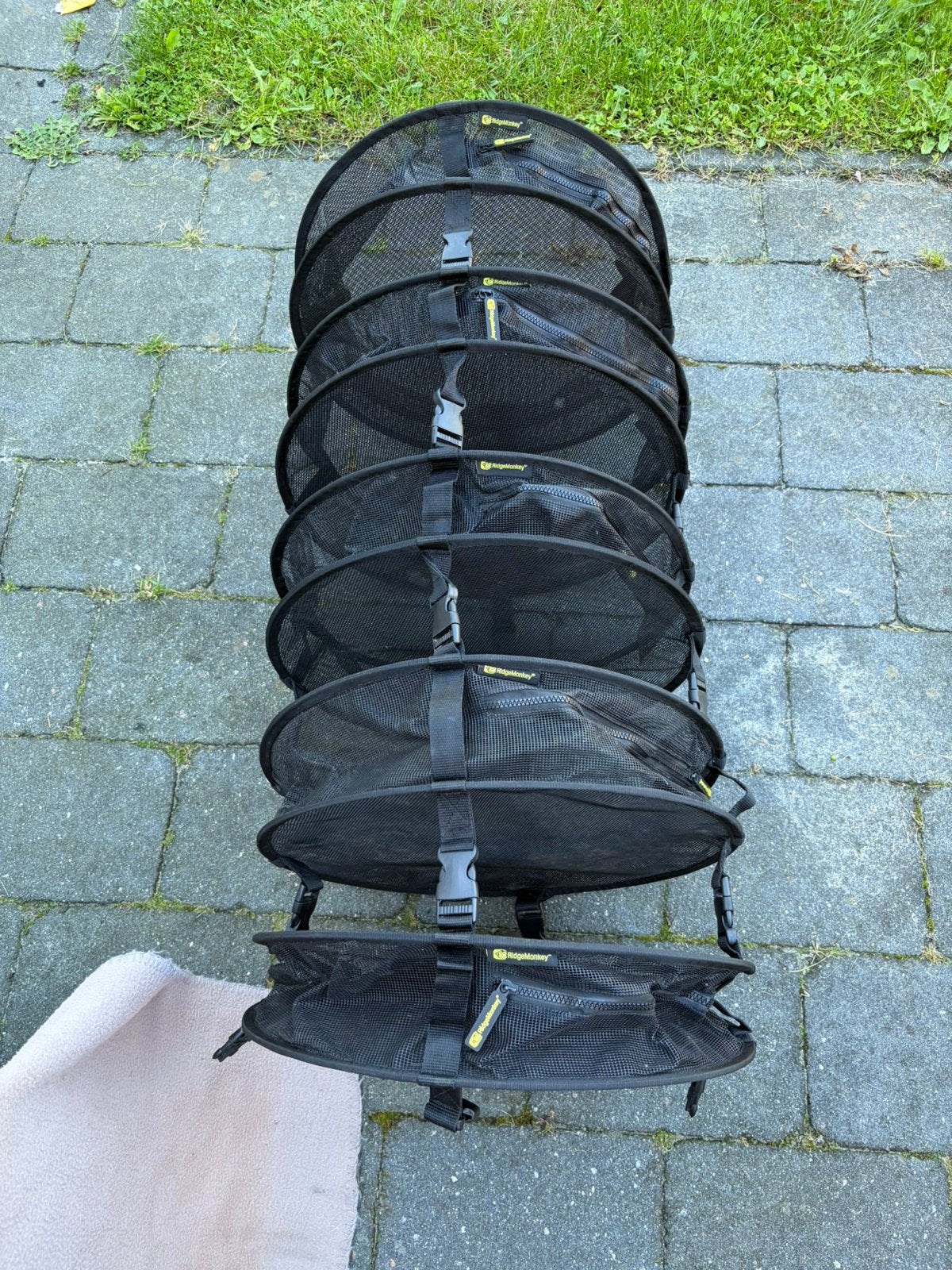 5 x ridgemonkey air dry system boilie droogzak, Ophalen of Verzenden, Gebruikt, Overige typen