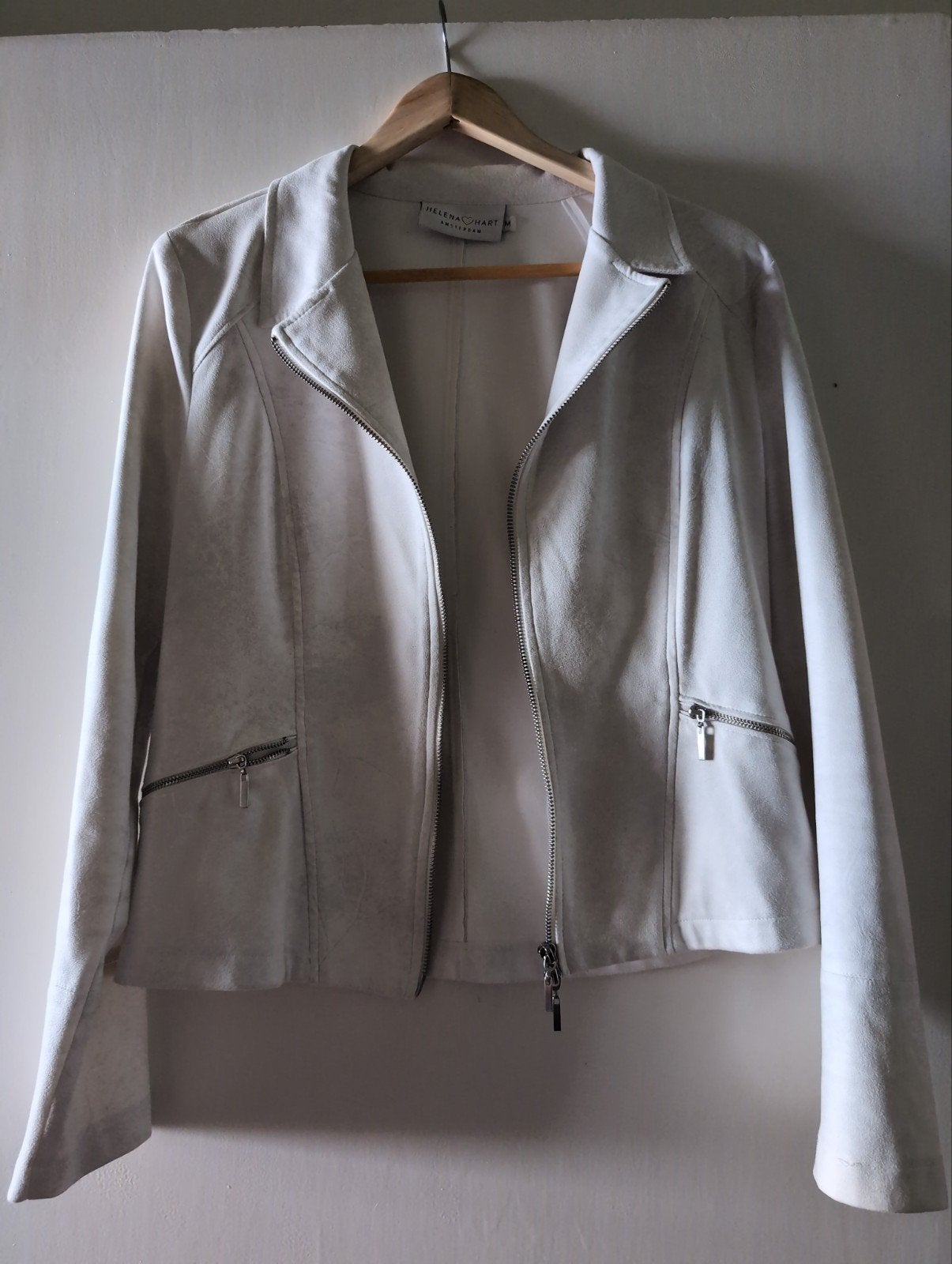 Helena Hart zipper M, Ophalen of Verzenden, Nieuw, Wit