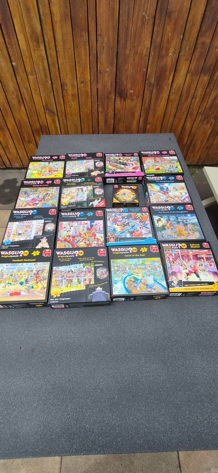 15 stuks WasGij?  Puzzels 500 stukjes., Hobby en Vrije tijd, Denksport en Puzzels, Ophalen, 500 t/m 1500 stukjes, Zo goed als nieuw