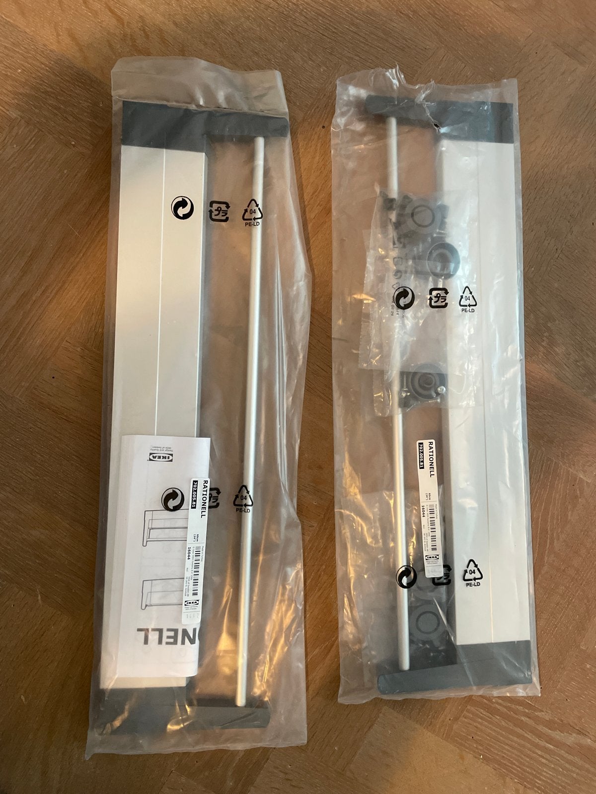 IKEA Rationell Ladefrontbevestiging (2 stuks), Ophalen, Nieuw