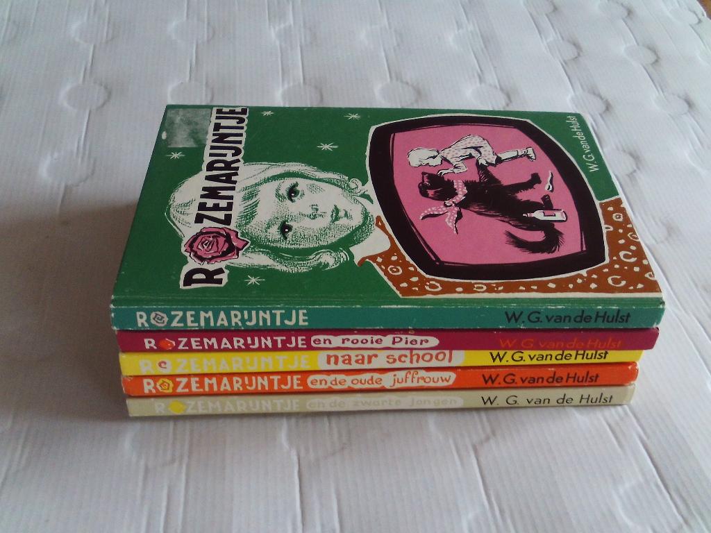 5 delen rozemarijntje - w.g. van de hulst, Ophalen of Verzenden, Gelezen, Fictie algemeen