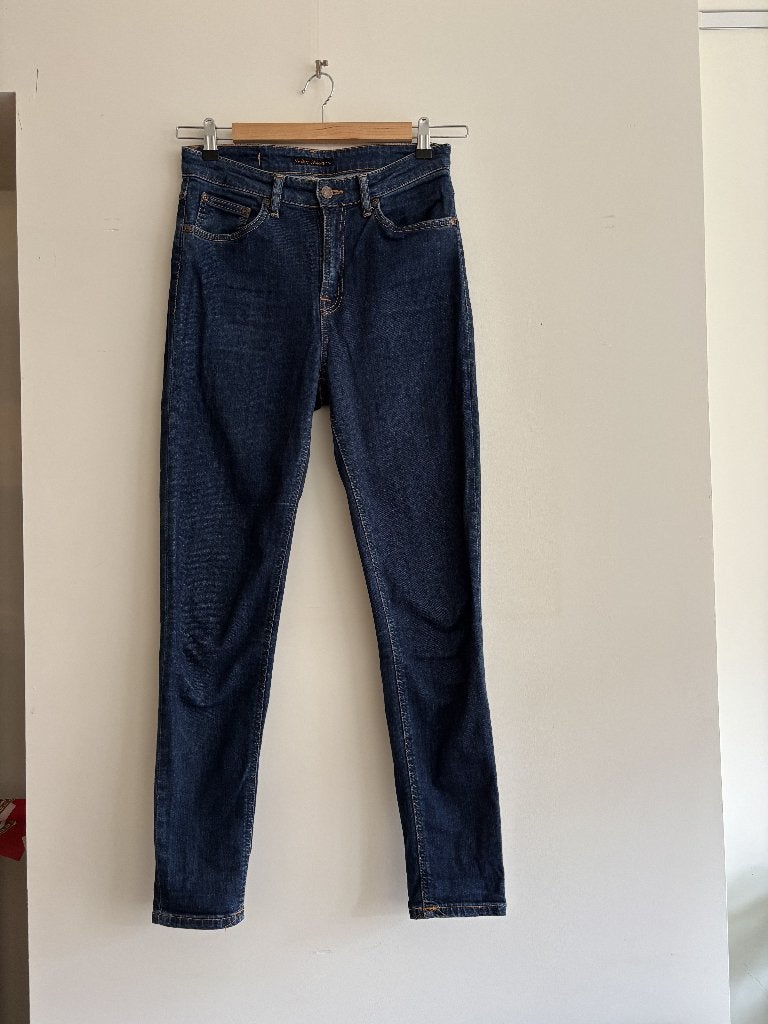 Nudie Skinny Jeans, Kleding | Dames, Maat 38/40 (M), Blauw, Nudie, Ophalen of Verzenden