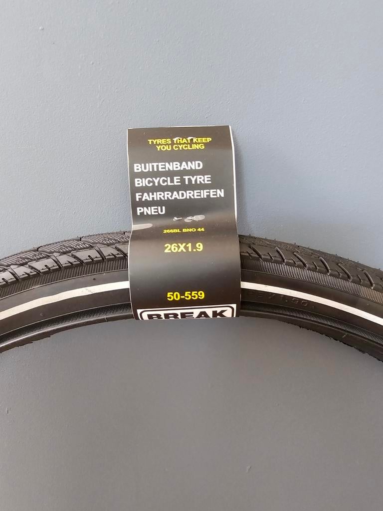 Nieuwe fiets buitenband 26x1.9 (50-559) No Puncture antilek, Ophalen of Verzenden, Nieuw, Band