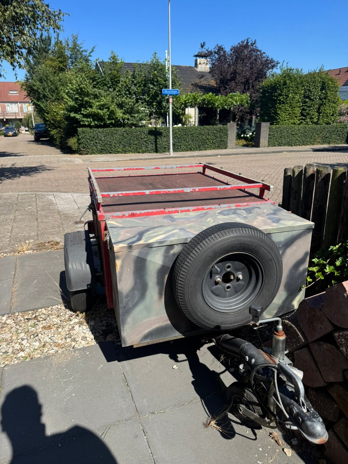 Kleine aanhanger, Auto diversen, Aanhangers en Bagagewagens, Ophalen, Gebruikt