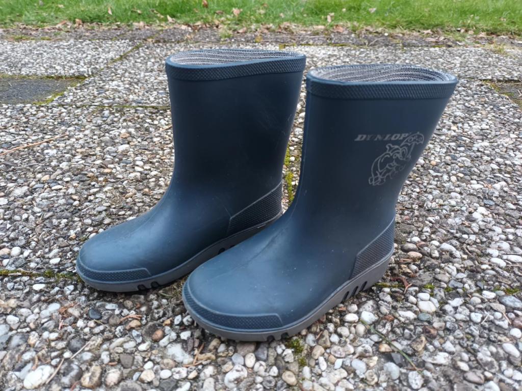 Dunlop regenlaarzen - Maat 24, Ophalen of Verzenden, Gebruikt, Dunlop, Jongen of Meisje