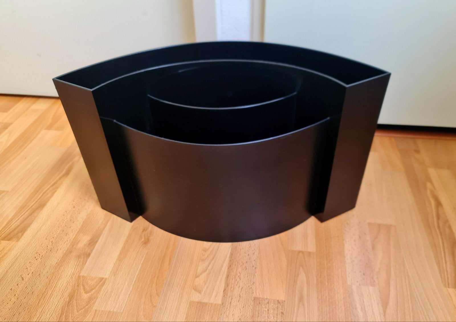 Authentics lectuurbak krantenbak Maier Aichen zwart vintage, Ophalen, Gebruikt