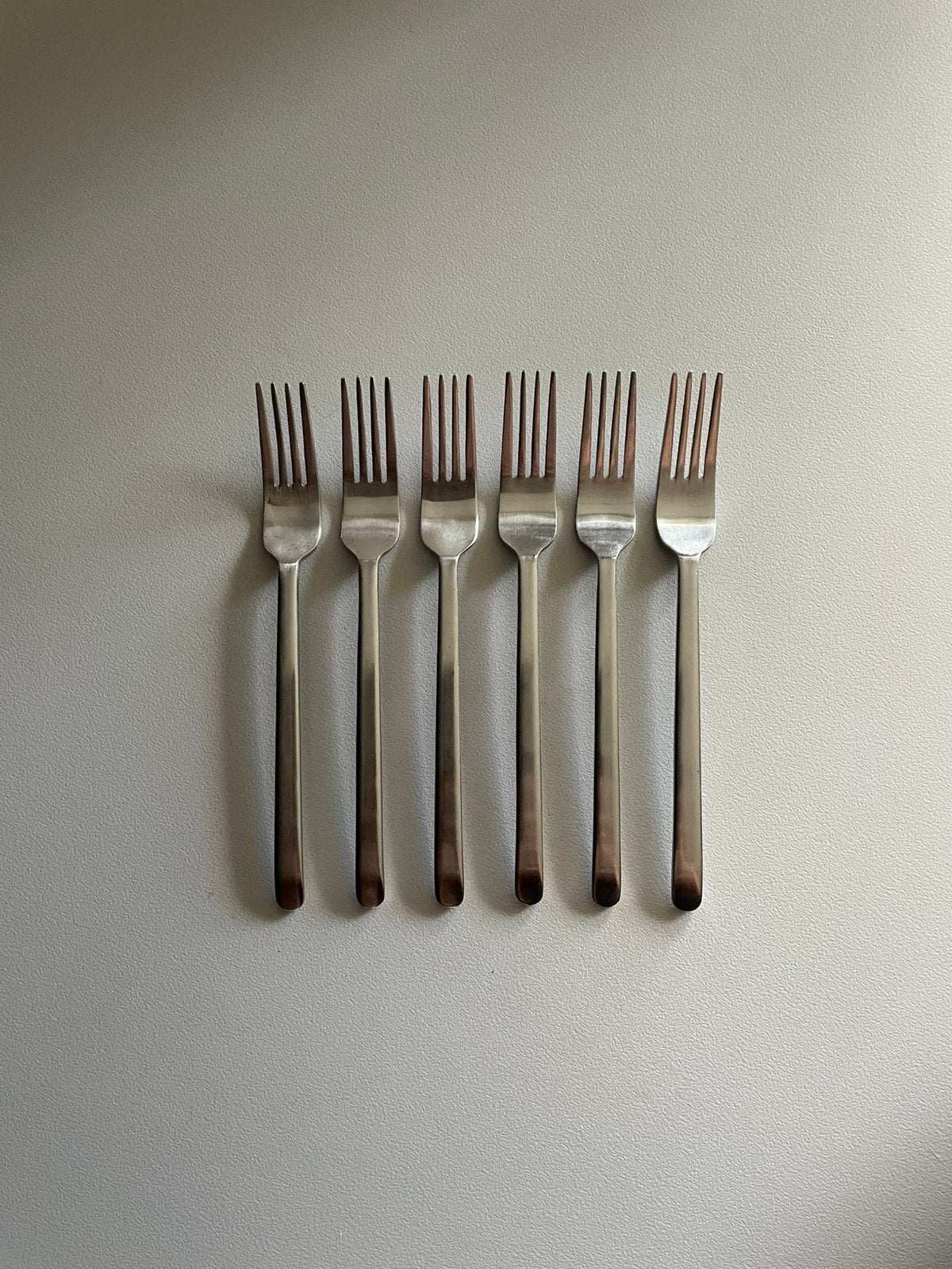 IKEA DATA Salade Vorken set Compleet, Huis en Inrichting, Keuken | Bestek, Ophalen of Verzenden, Zo goed als nieuw, Rvs of Chroom