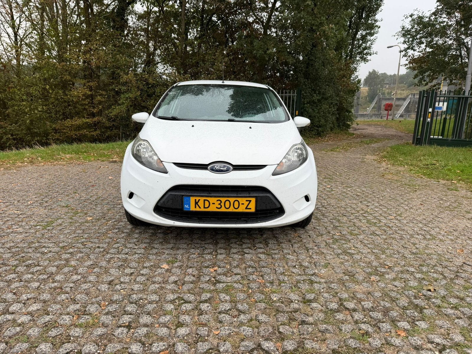 Ford Fiësta 1.2 APK TOT 3 juni 2027, Voorwielaandrijving, 600 kg, 4 cilinders, Wit