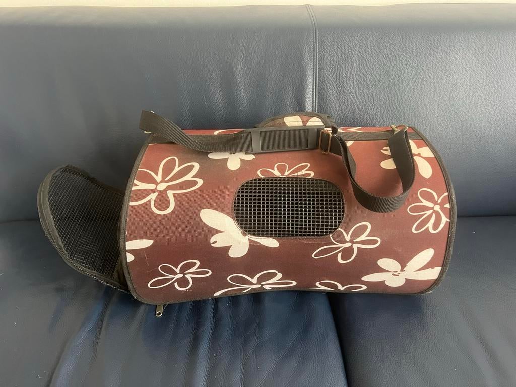 Honden reis tas met hengsel en ritssluiting, Ophalen of Verzenden, Gebruikt