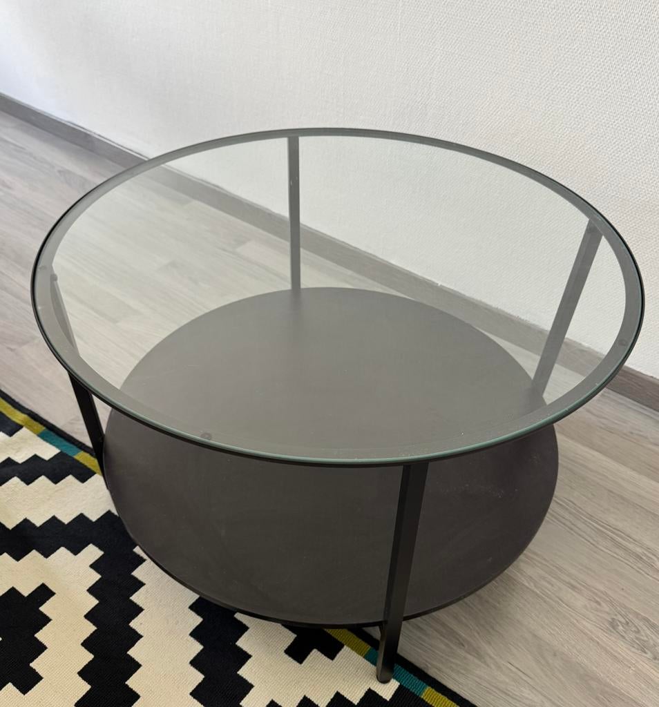 Salontafel Ikea, Huis en Inrichting, Tafels | Salontafels, Ophalen, 50 tot 100 cm, Rond, Minder dan 50 cm