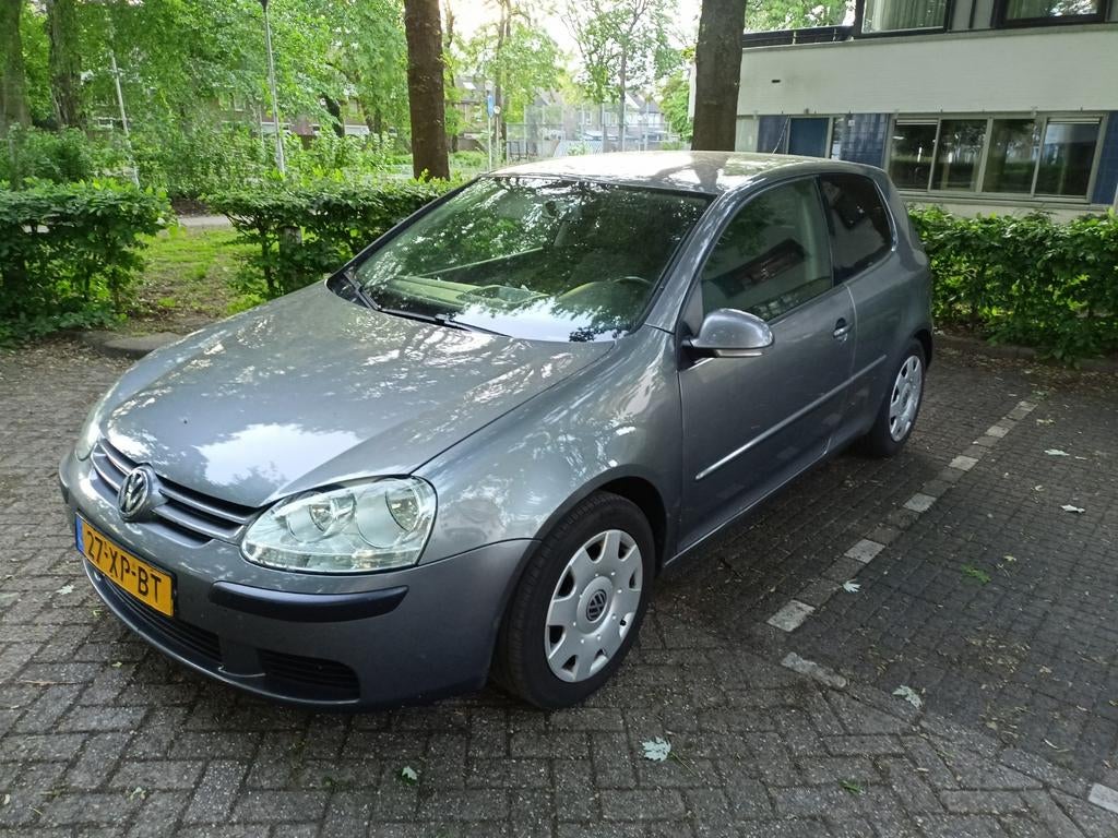 Volkswagen Golf 1.9 TDI 66KW 2007 Grijs, Voorwielaandrijving, 4 cilinders, 1226 kg, Origineel Nederlands