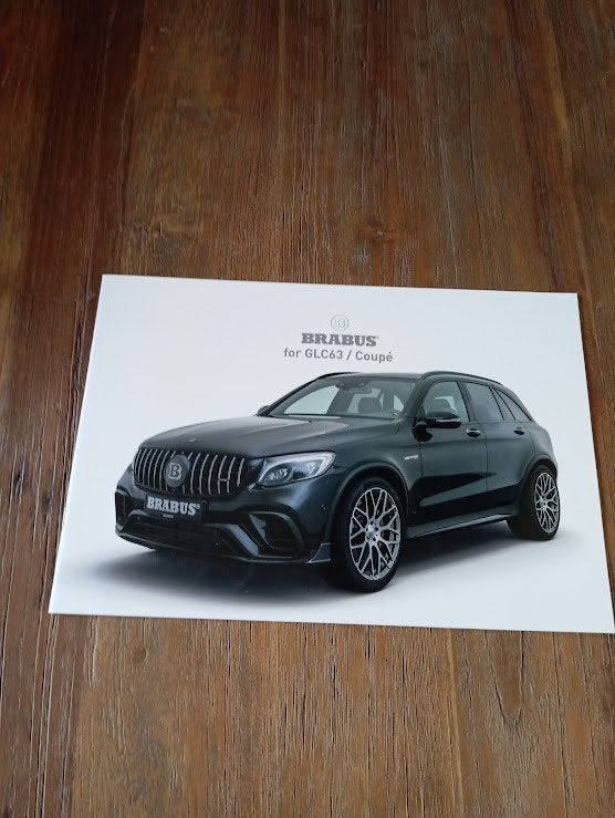 Mercedes Brabus GL C 63 / Coupe Mercedes 8 / 2018 12 pag., Verzenden, Zo goed als nieuw, Mercedes