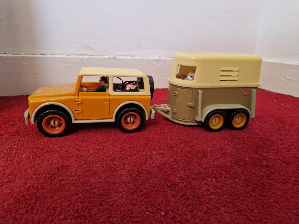 Schleich paarden trailer, Ophalen of Verzenden, Zo goed als nieuw