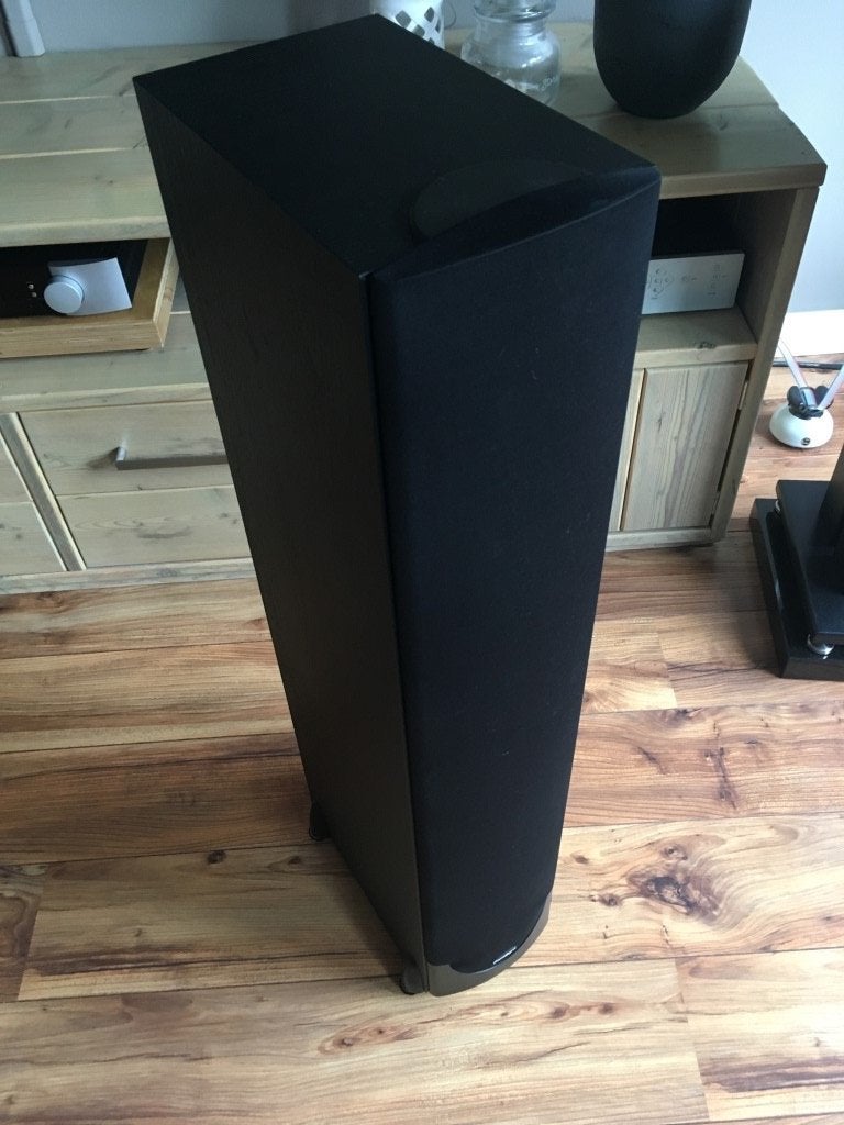 Te koop: Paradigm Monitor 9 v6 high-end speakers!, Gebruikt, 120 watt of meer, Front, Rear of Stereo speakers, Ophalen