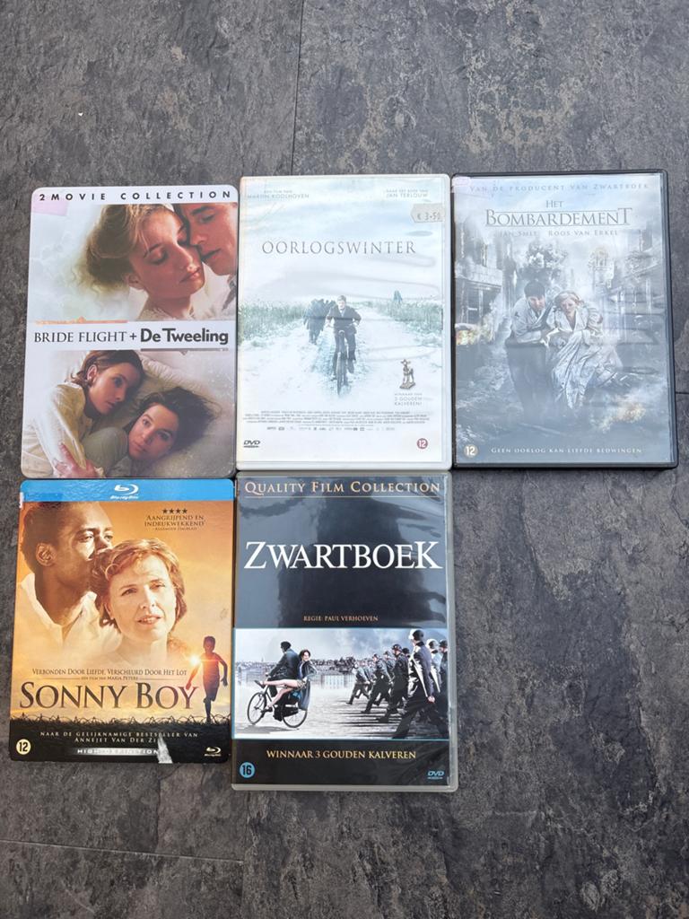 Nederlandse oorlogsfilms en drama's DVD collectie, Vanaf 12 jaar, Ophalen of Verzenden, Gebruikt, Historisch of Kostuumdrama