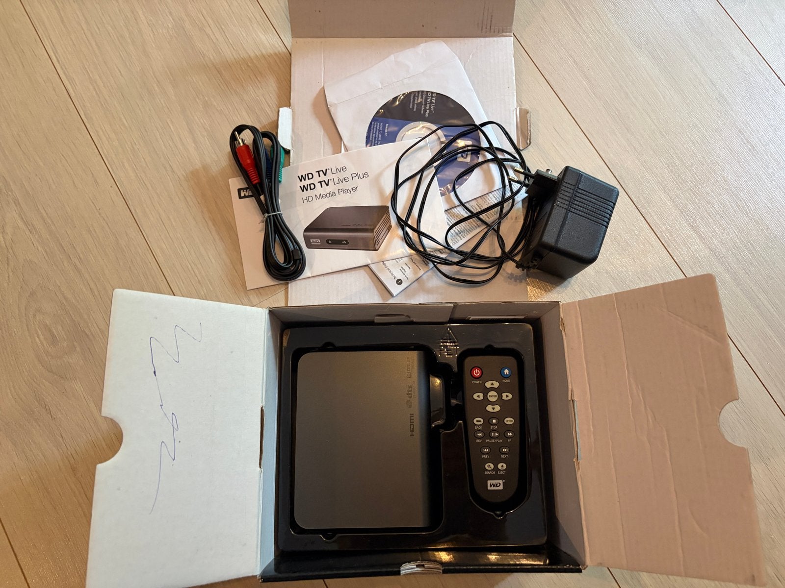WD TV Live HD Media Player - Compleet in doos, Ophalen, Zo goed als nieuw, HDMI, Zonder harde schijf