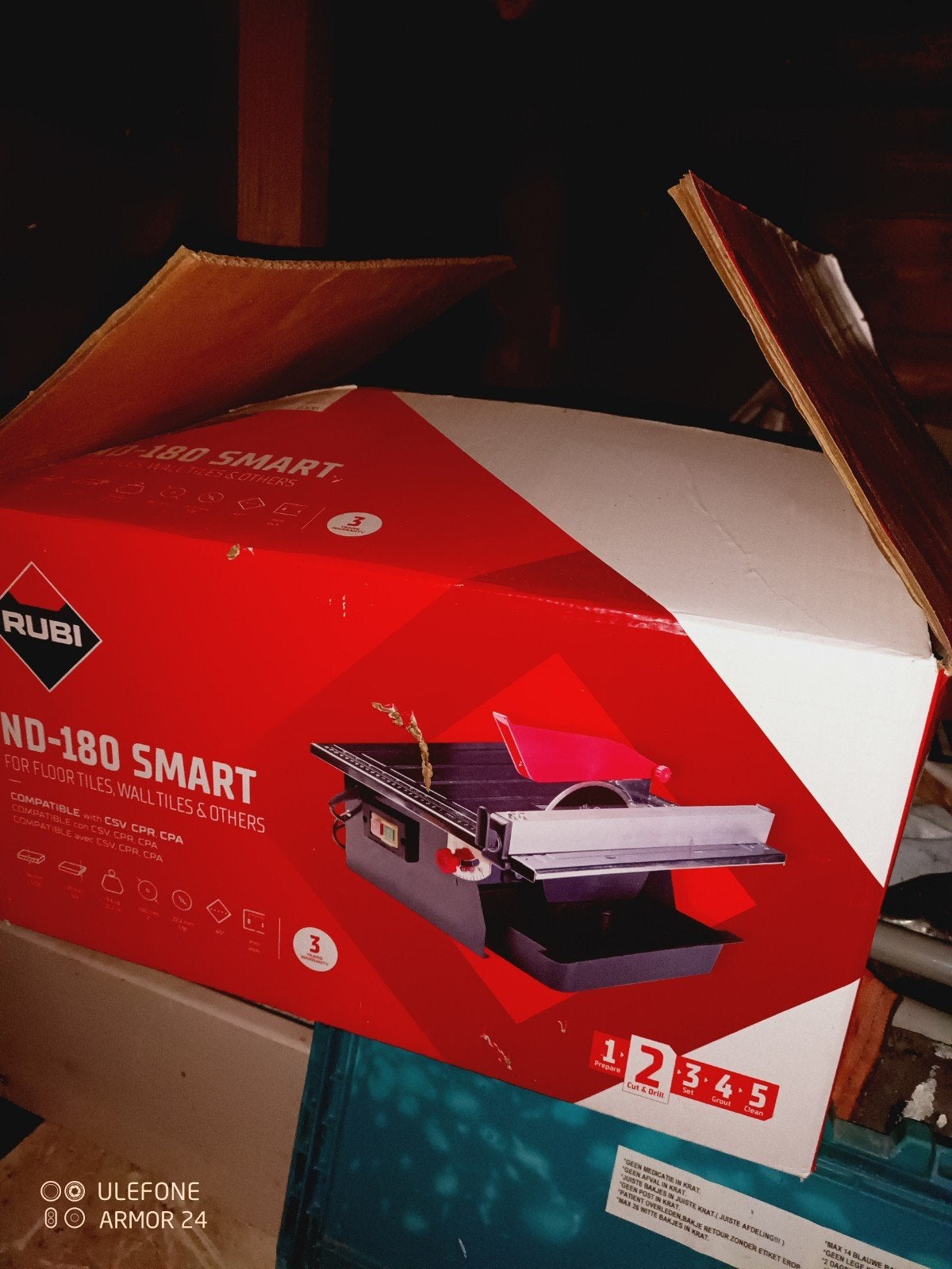 Rubi ND-180 Smart Tegelzaagmachine, Doe-het-zelf en Verbouw, Gereedschap | Zaagmachines, Ophalen, Minder dan 600 watt
