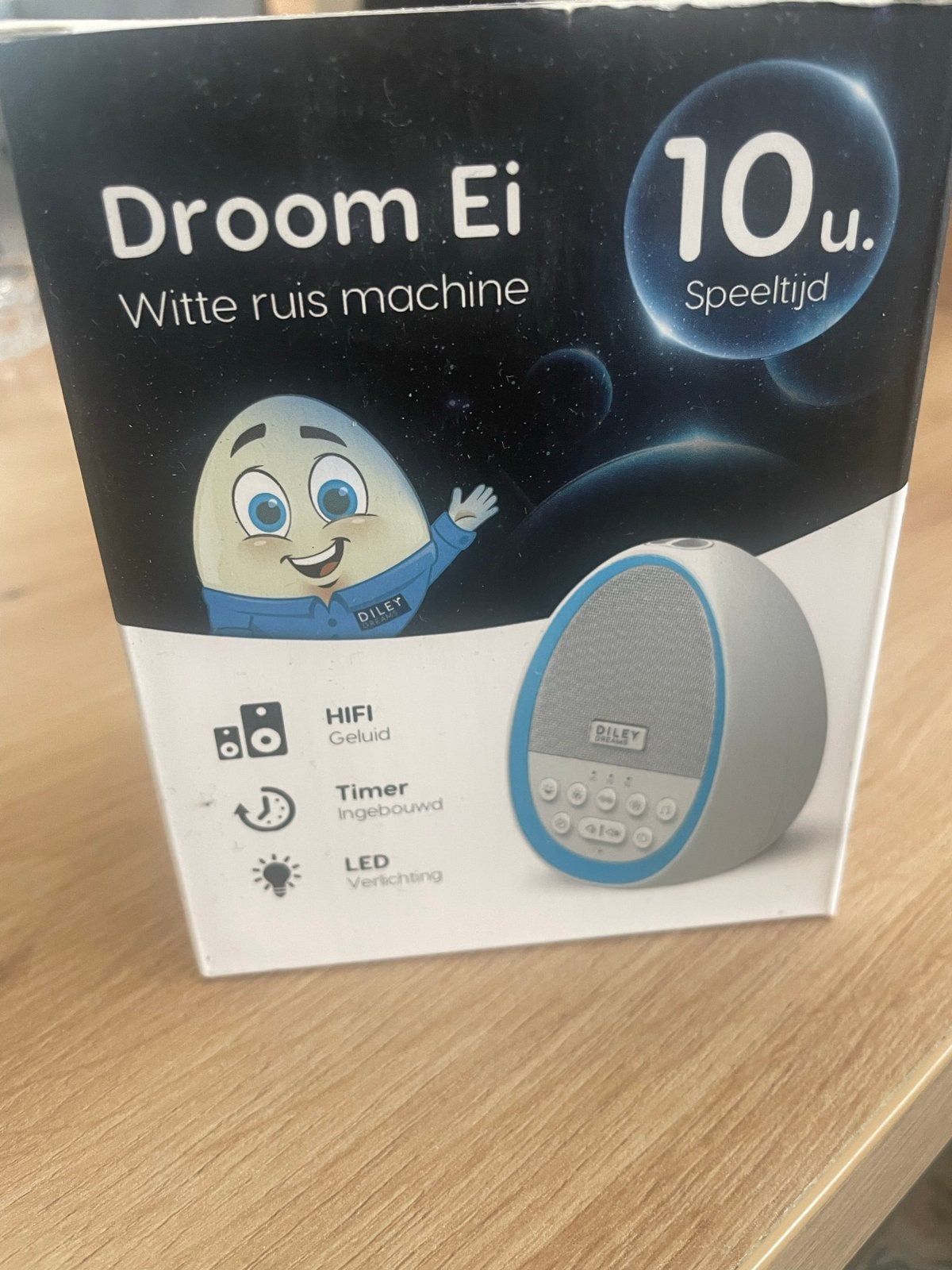 Droom Ei Witte Ruis Machine - 29 Rustgevende Geluiden, Ophalen of Verzenden, Nieuw, Overige typen, Met licht