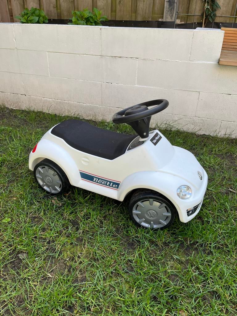 Witte loopauto Volkswagen Kever voor kinderen, Ophalen of Verzenden, Gebruikt
