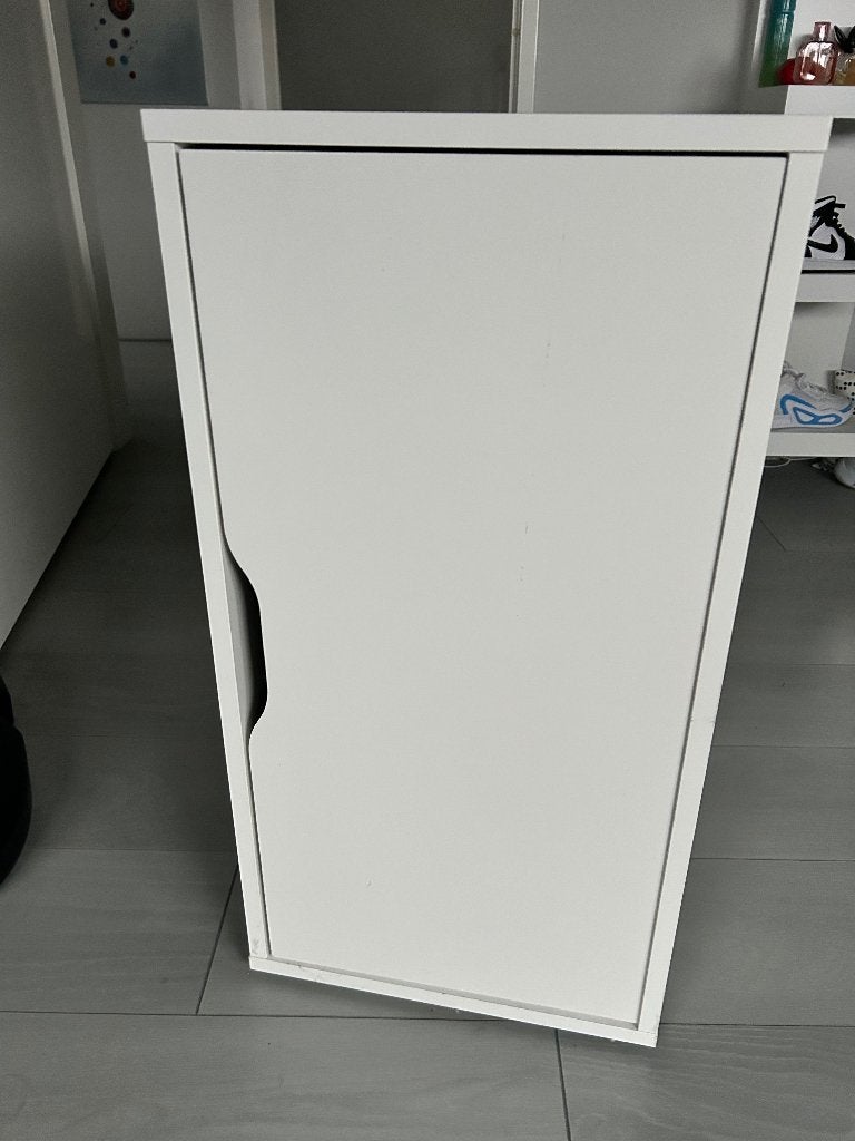 Opbergmeubel Alex ikea wit, Ophalen, Gebruikt