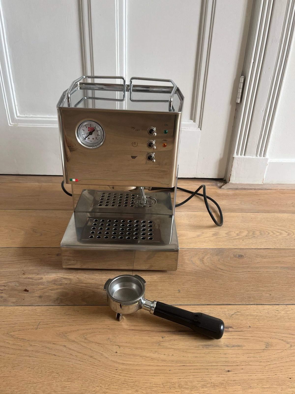 Quickmill 3000 Espressomachine met optionele accessoires, Ophalen, Gebruikt, Espresso apparaat, Koffiebonen