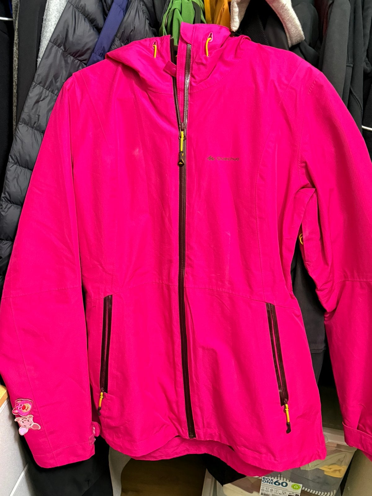 Quechua MH500 waterdicht regenjack  (alleen de buitenjas), Ophalen of Verzenden, Zo goed als nieuw, Maat 34 (XS) of kleiner, Jack