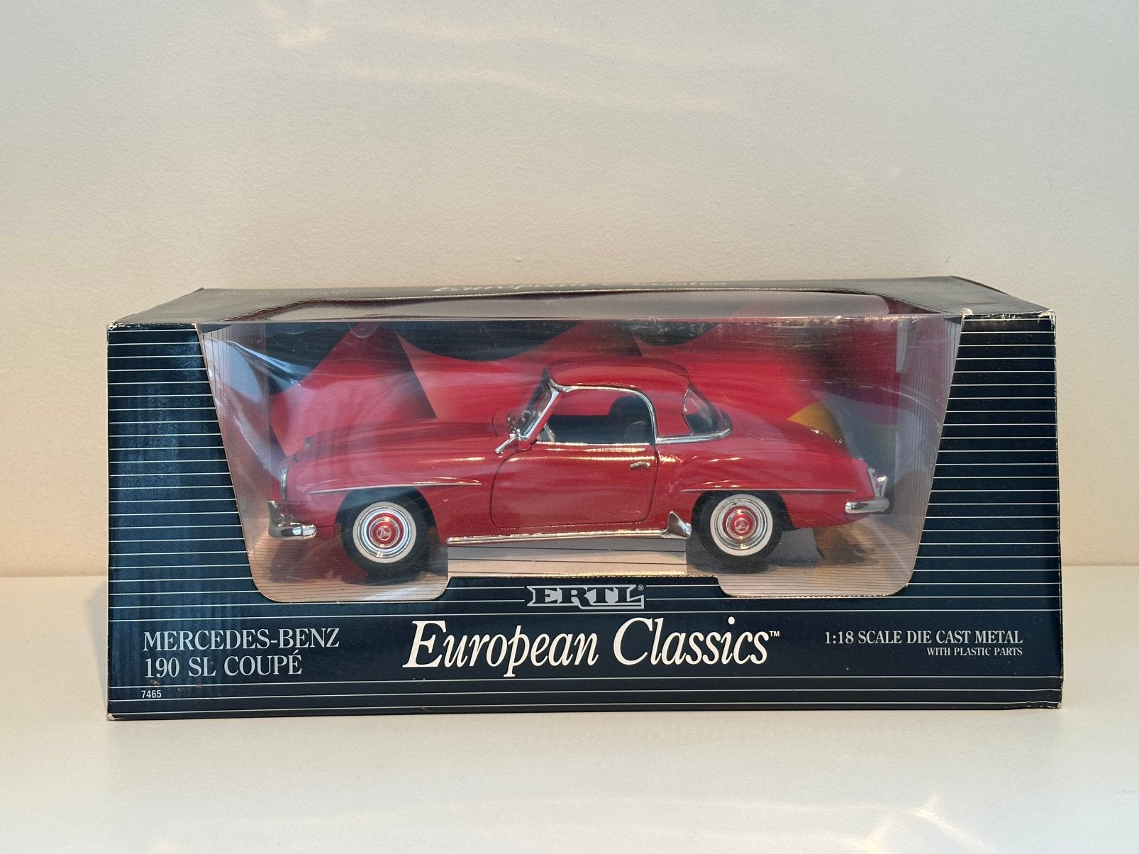 Mercedes-Benz 190SL | ERTL | schaal 1:18 | Nieuw in ovp, Hobby en Vrije tijd, Ophalen of Verzenden, Zo goed als nieuw, ERTL