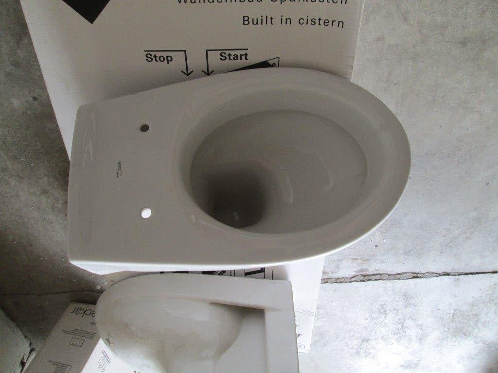 2 x hangende DUNE wc + inbouwreservoir / Nieuw in doos, Doe-het-zelf en Verbouw, Ophalen, Nieuw, Toilet