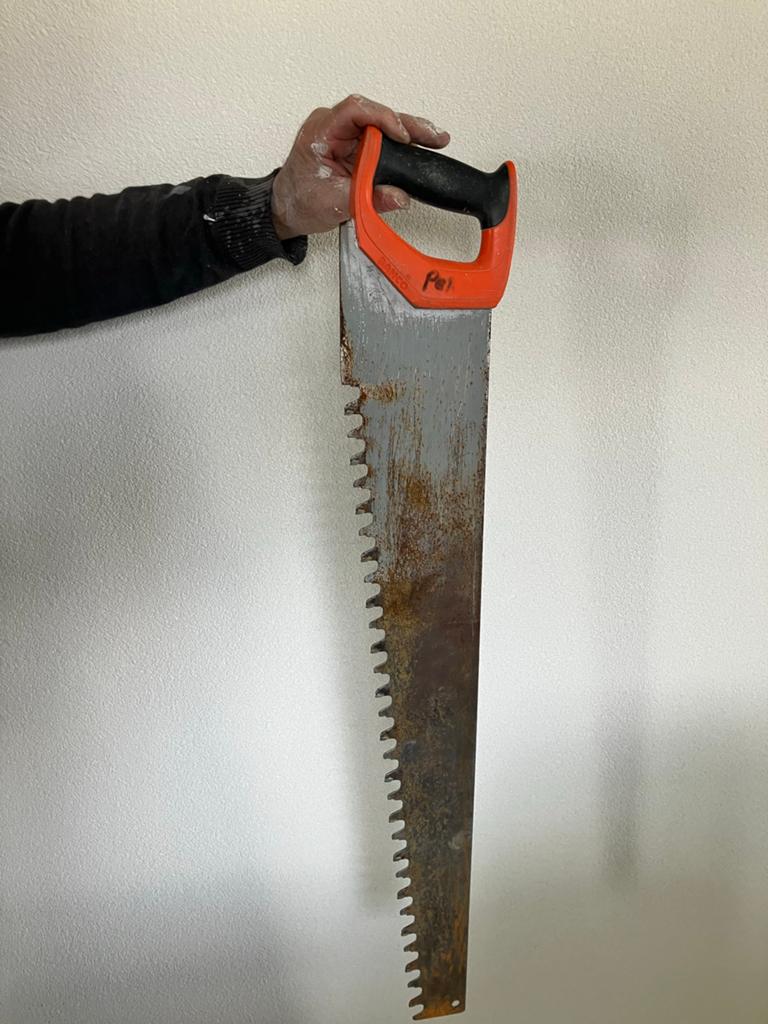 Gipsblokken zaag 75 cm, Doe-het-zelf en Verbouw, Gereedschap | Handgereedschap, Ophalen of Verzenden